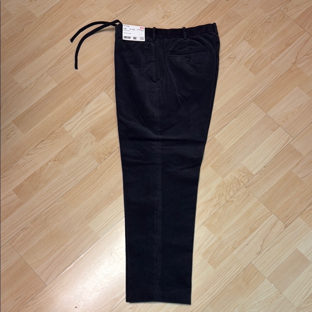 Men's charcoal grey cords sz L new with tags